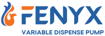 FENYX logo with a stylized orange and blue phoenix icon