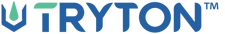 TRYTON logo with Trident icon